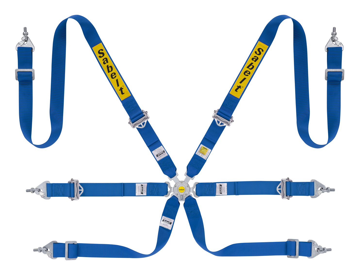 Sabelt Renngurt für Tourenwagen und Rallyesport, blau