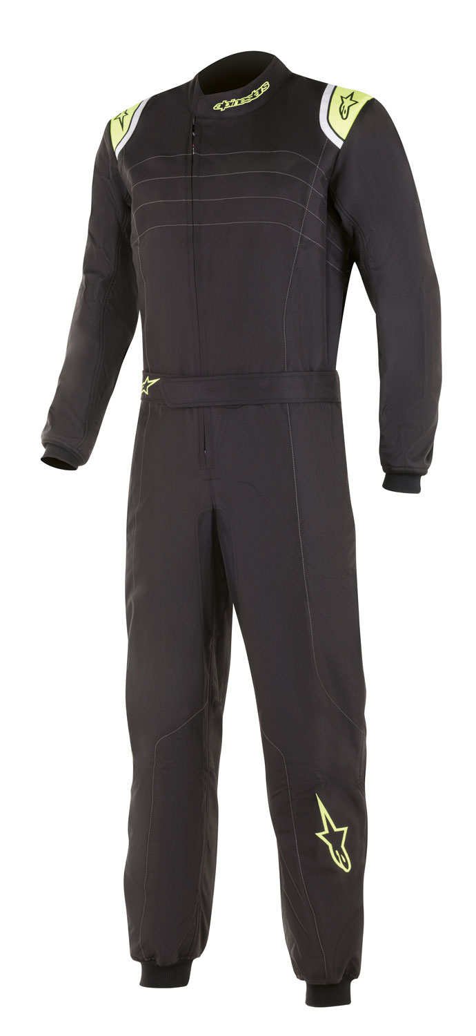 Alpinestars Kartoverall KMX9 v2, schwarz/gelb