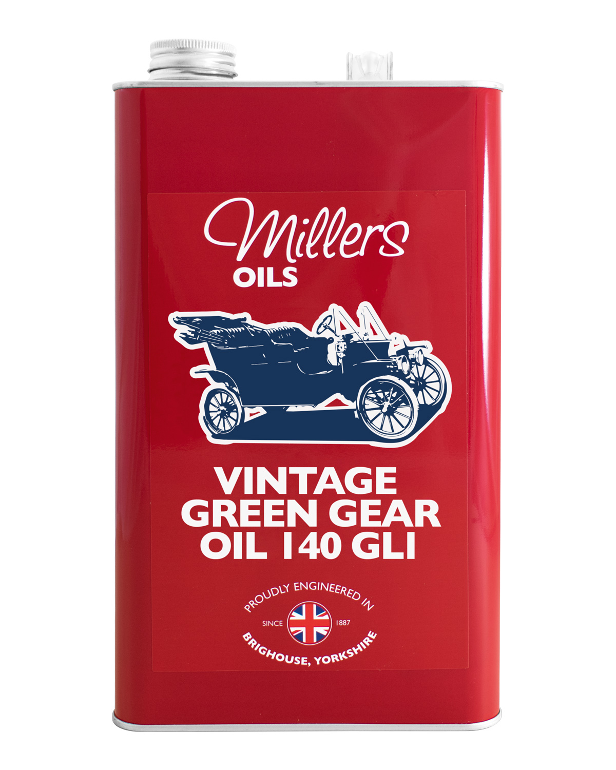 Millers Oils Vintage Green Gear Oil 140 GL1, 5 Liter