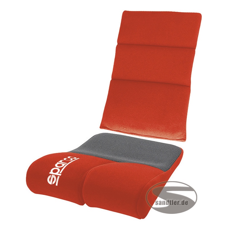 Sparco Sitz-Rückenpolster Pro 2000, rot (1047PR)