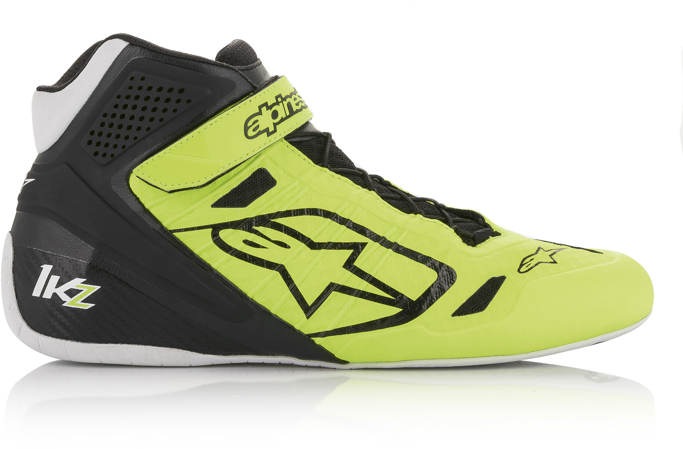 Alpinestars Kartschuh Tech 1KZ, gelb/schwarz