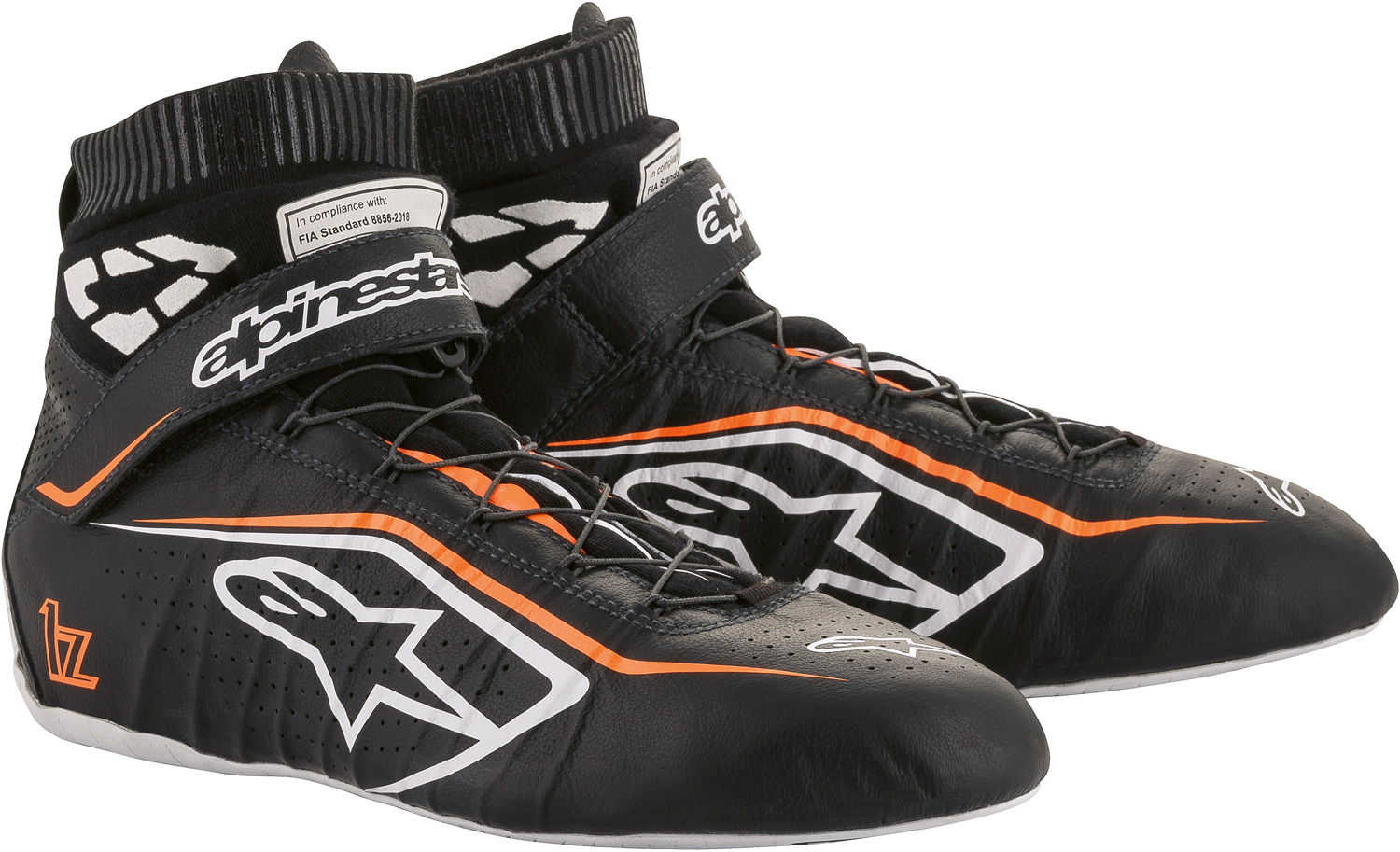 Alpinestars Fahrerschuh TECH 1Z v2, schwarz/orange