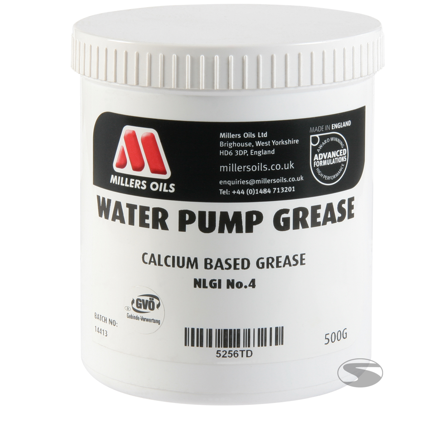 Millers Oils Water Pump Grease