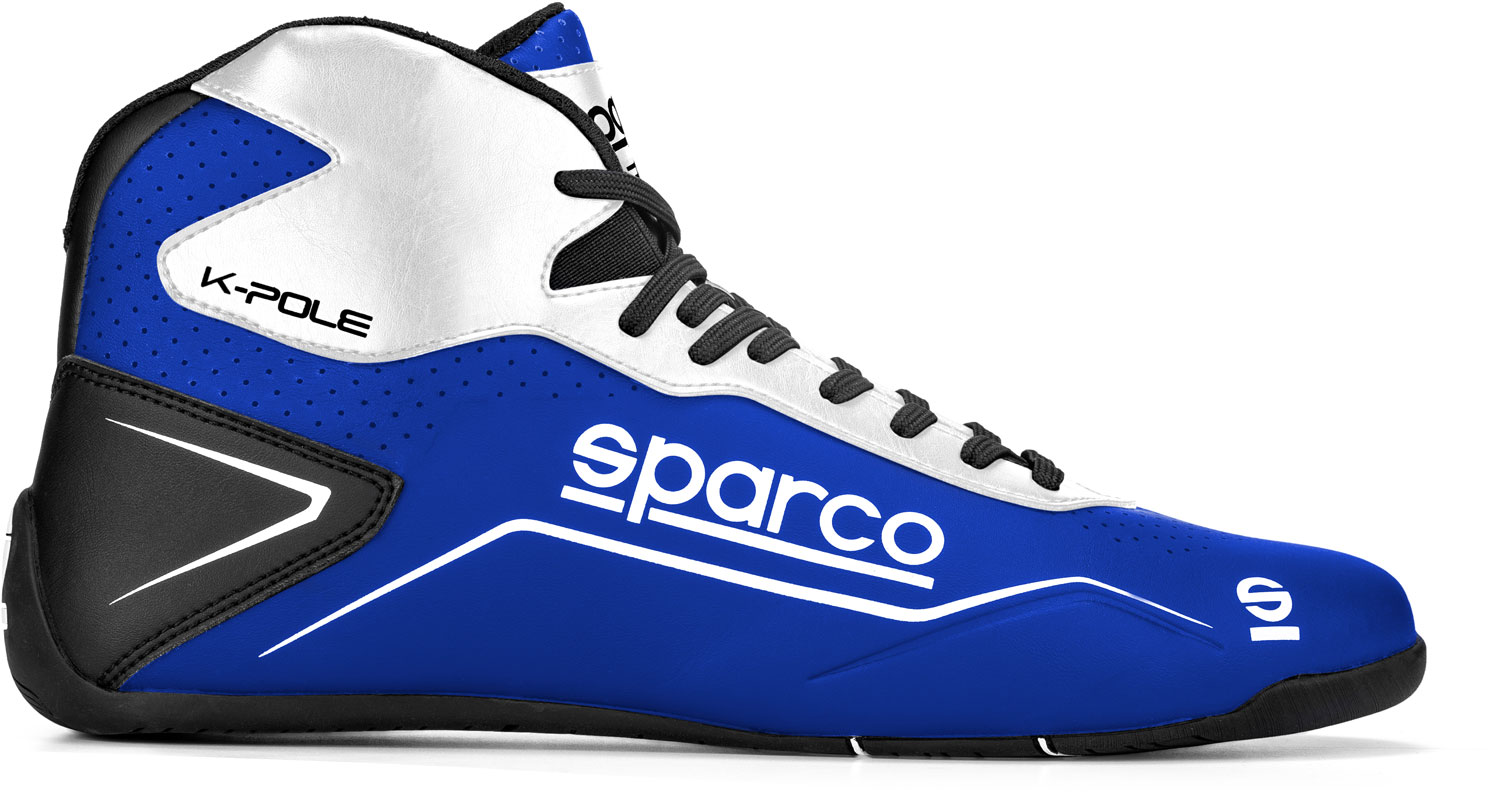 Sparco Kartschuh K-POLE, dunkelblau/weiß