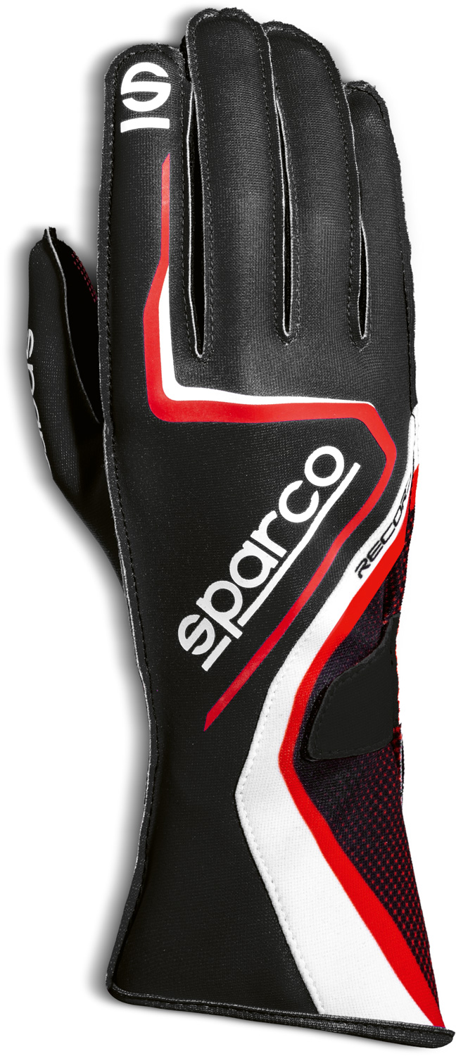 Sparco Karthandschuh Record, schwarz/rot