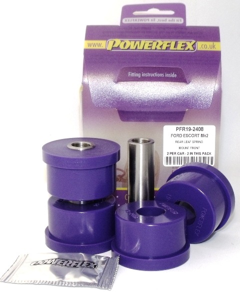 Powerflex (4) HA Blattfederaufnahme, vorne (nur für MK2)