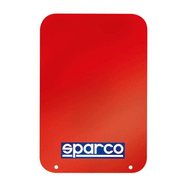 Sparco Schmutzfänger Satz (2 Stück), rot