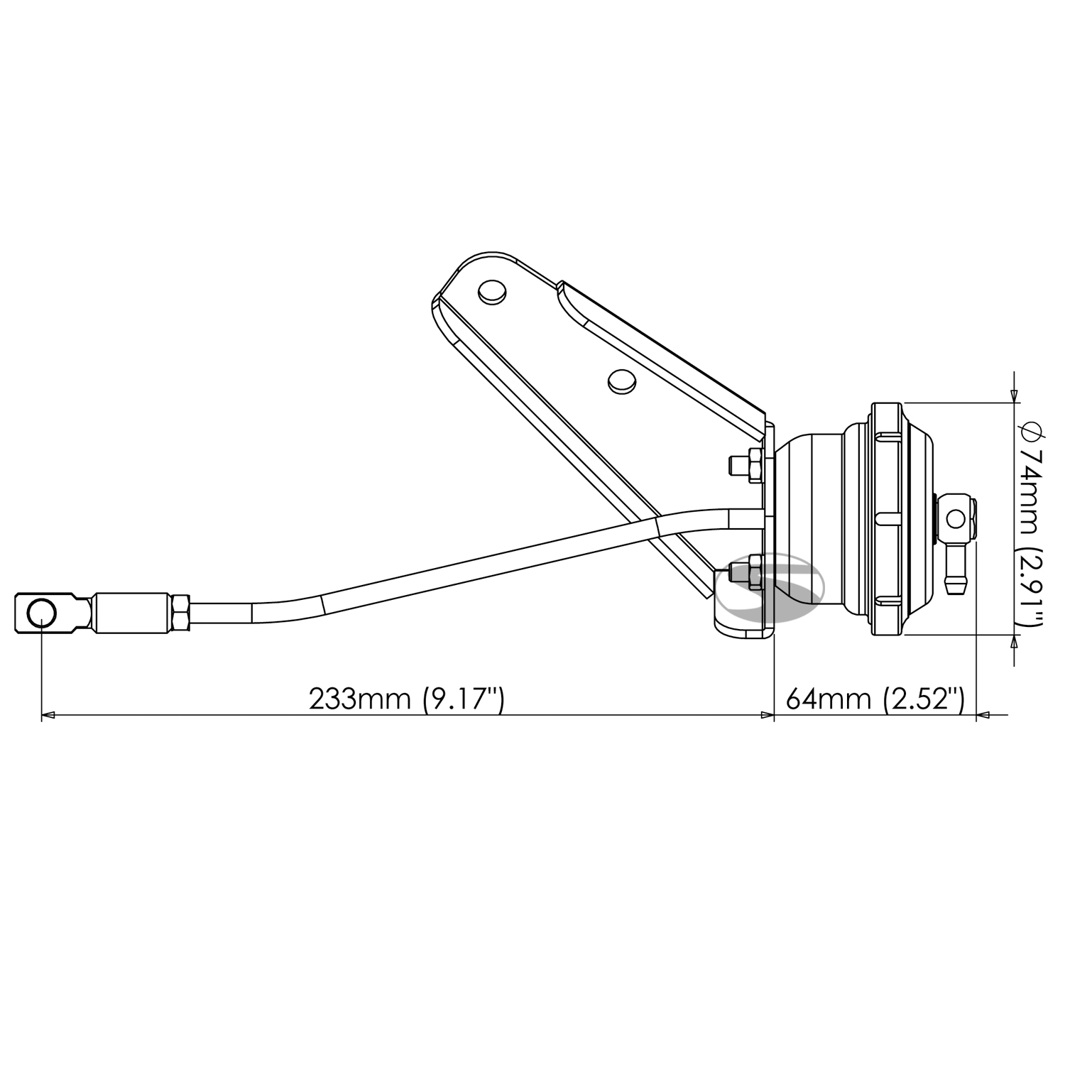 Turbosmart Internes Wastegate