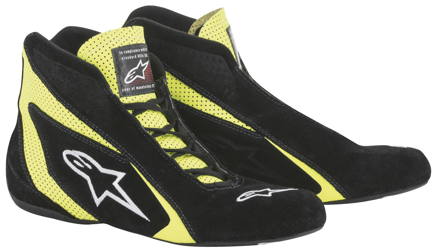 Alpinestars Fahrerschuh SP, schwarz/gelb