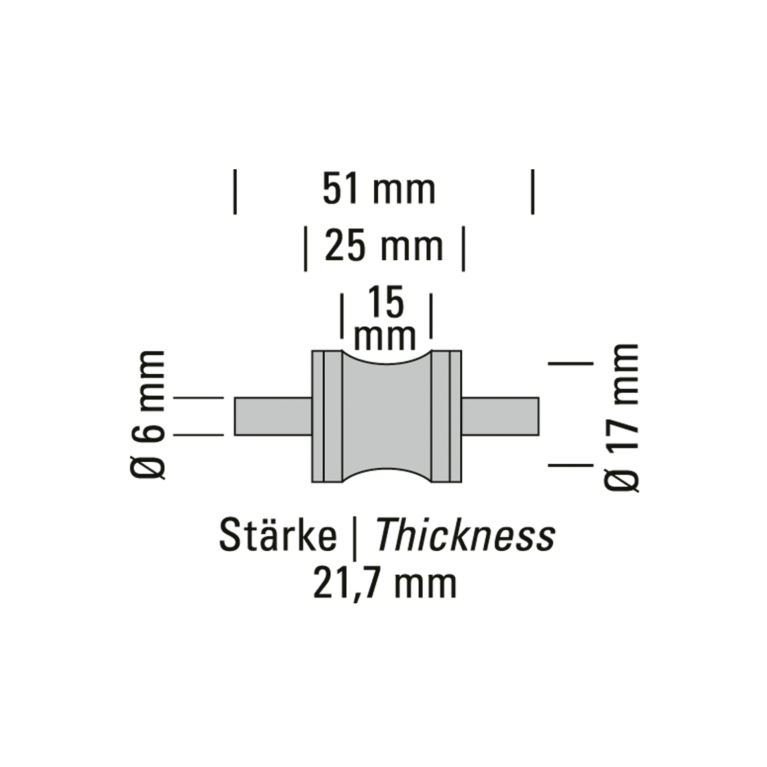 Silikon Auspuffgummi verstärkt