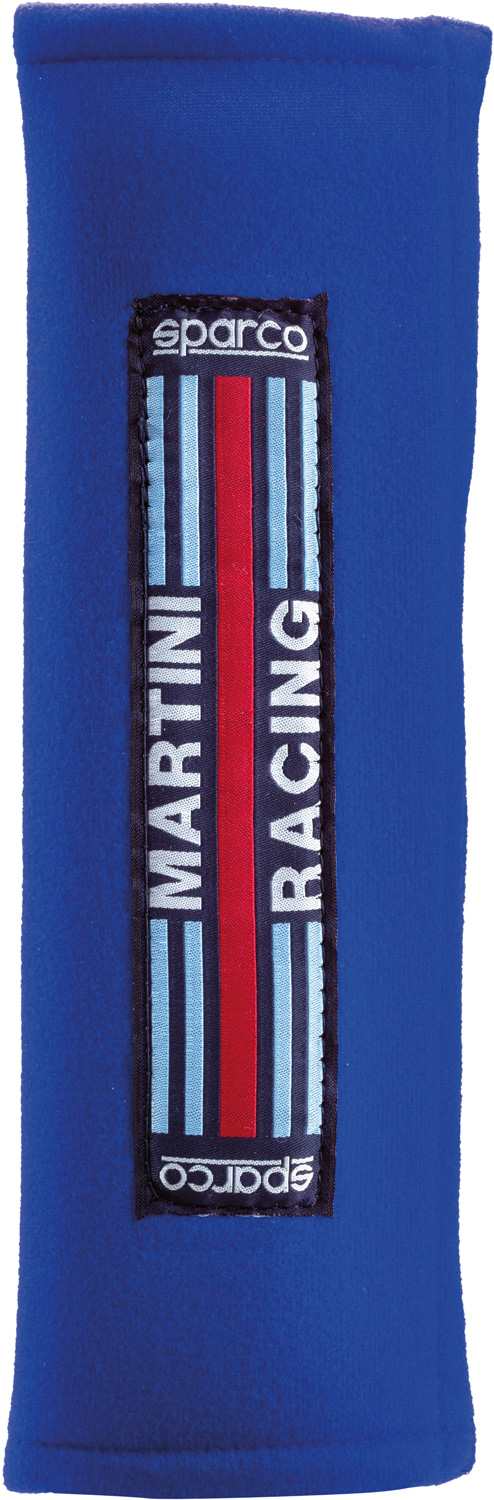 Sparco Gurtpolster 3 Zoll (76 mm) Martini Racing, blau