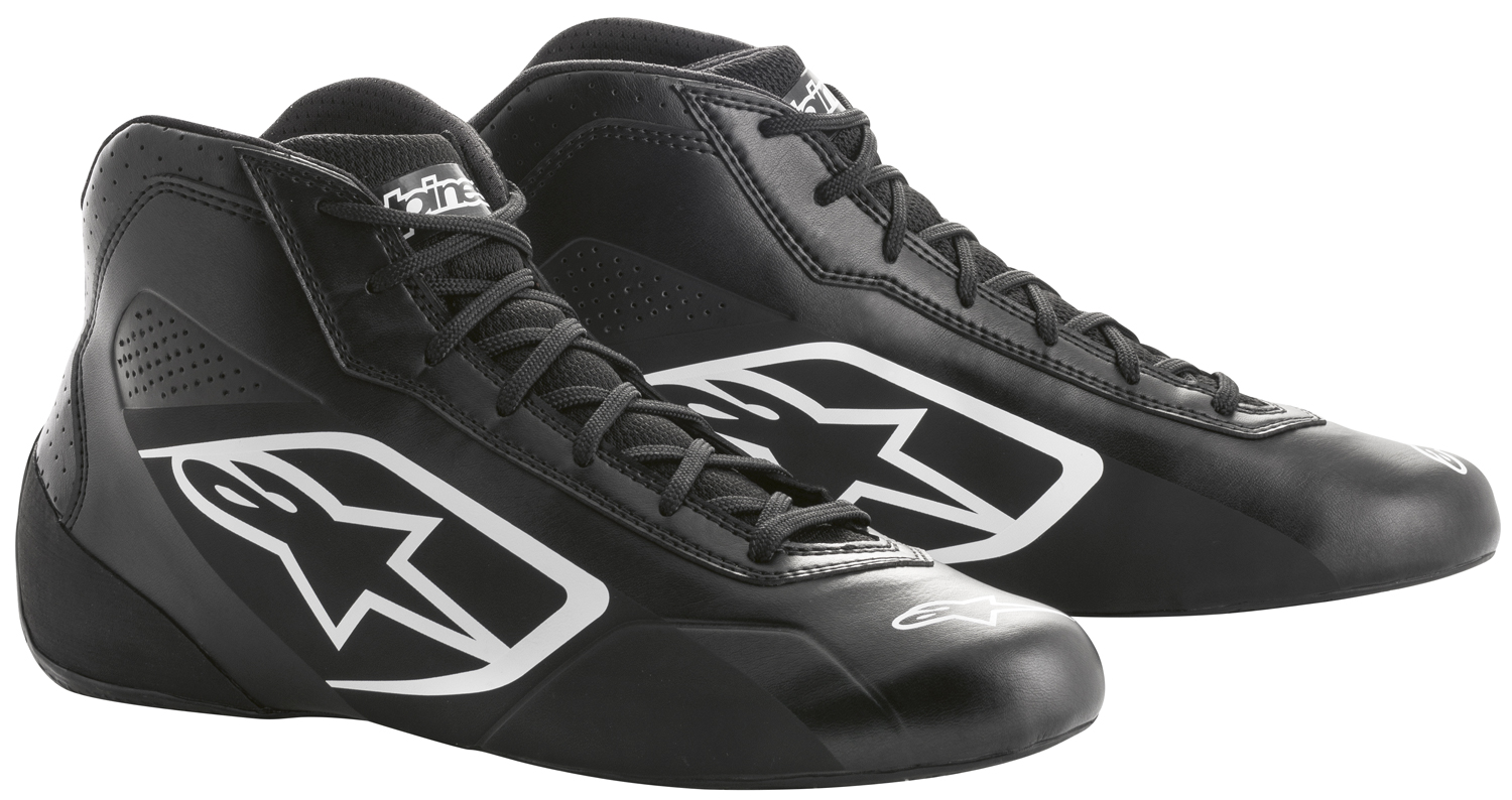 Alpinestars Kartschuh Tech 1K Start, schwarz/weiß