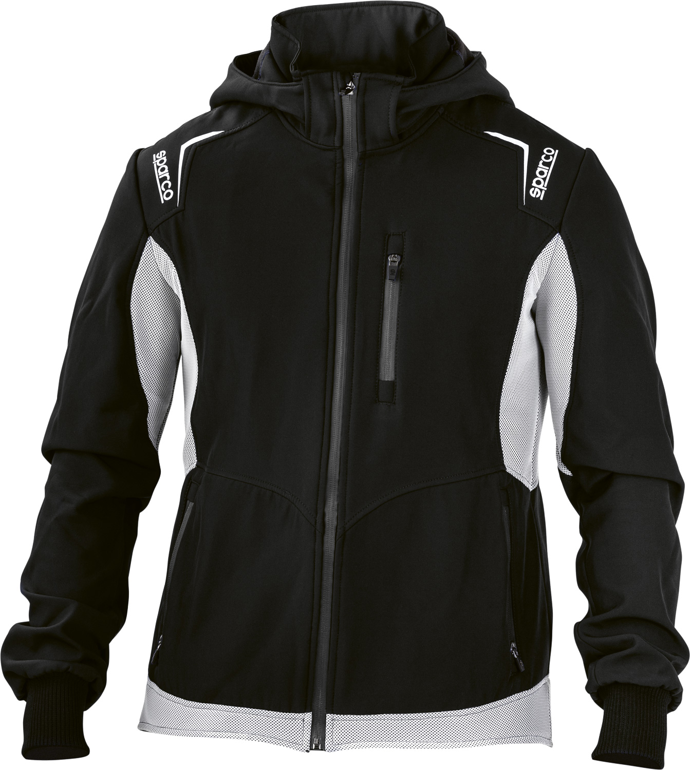 Sparco Jacke Soft Shell, schwarz