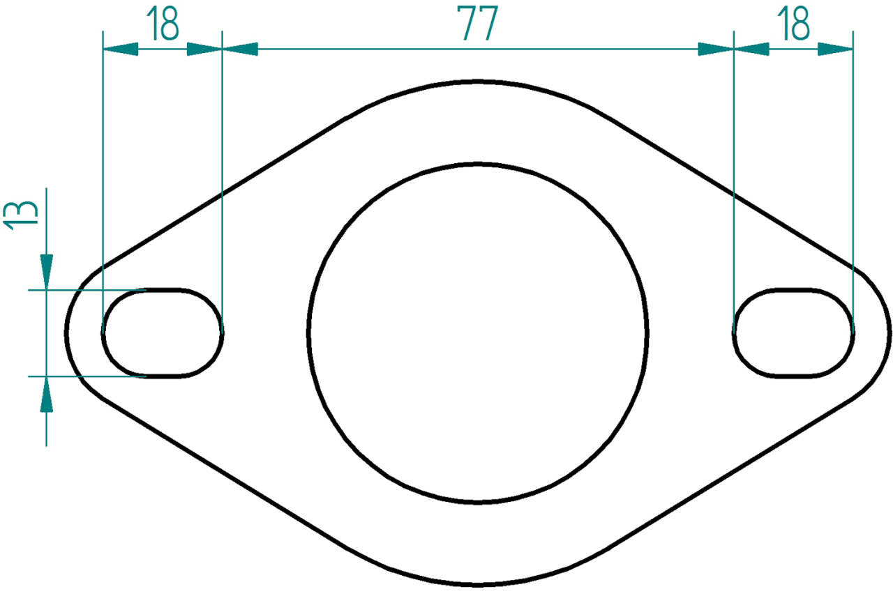 Baustahl 1,75" / 45mm X 8mm Auspuff Reparatur Flansch Rohr