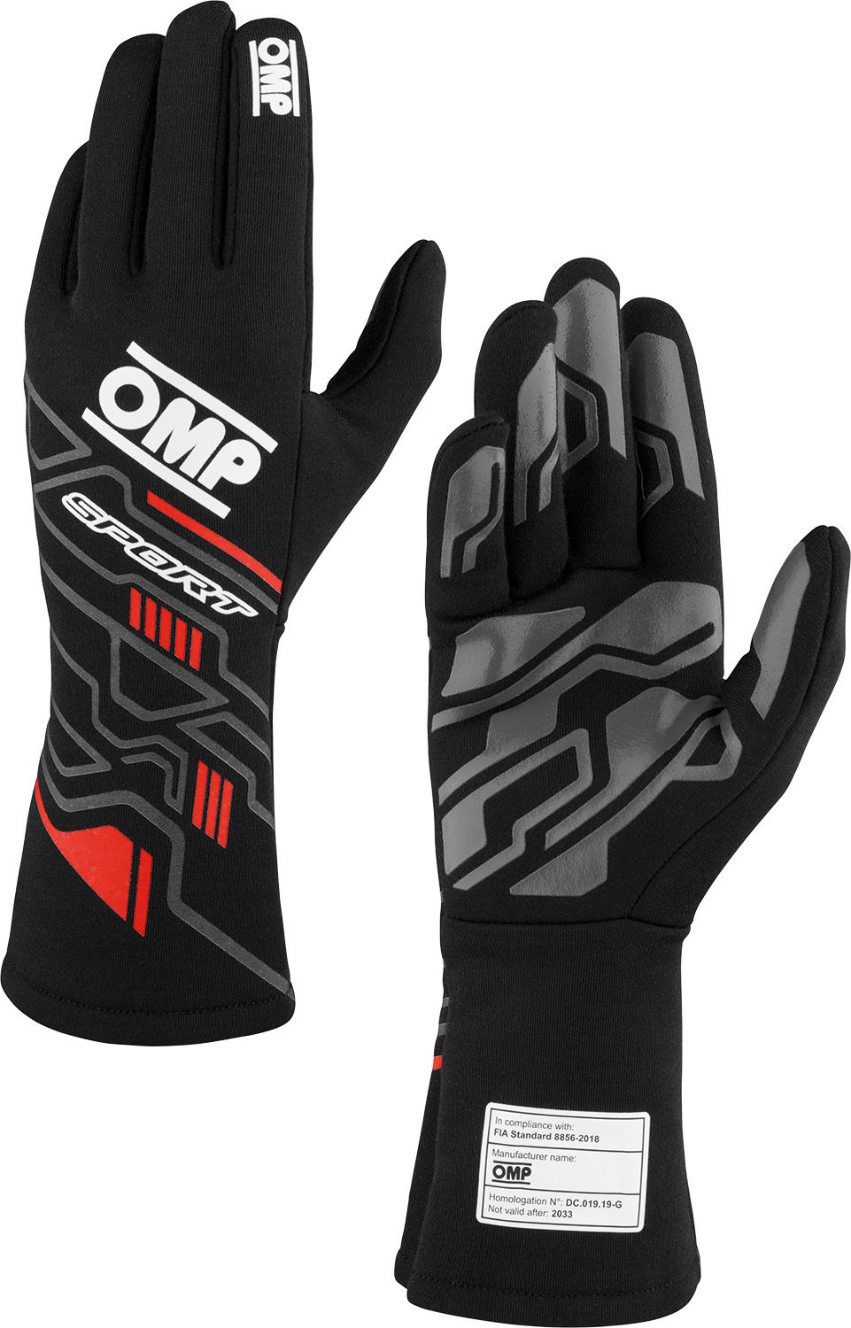 Speed Racewear Kart Handschuhe Sydney - Motorsport Handschuhe Größe 5, Schwarz