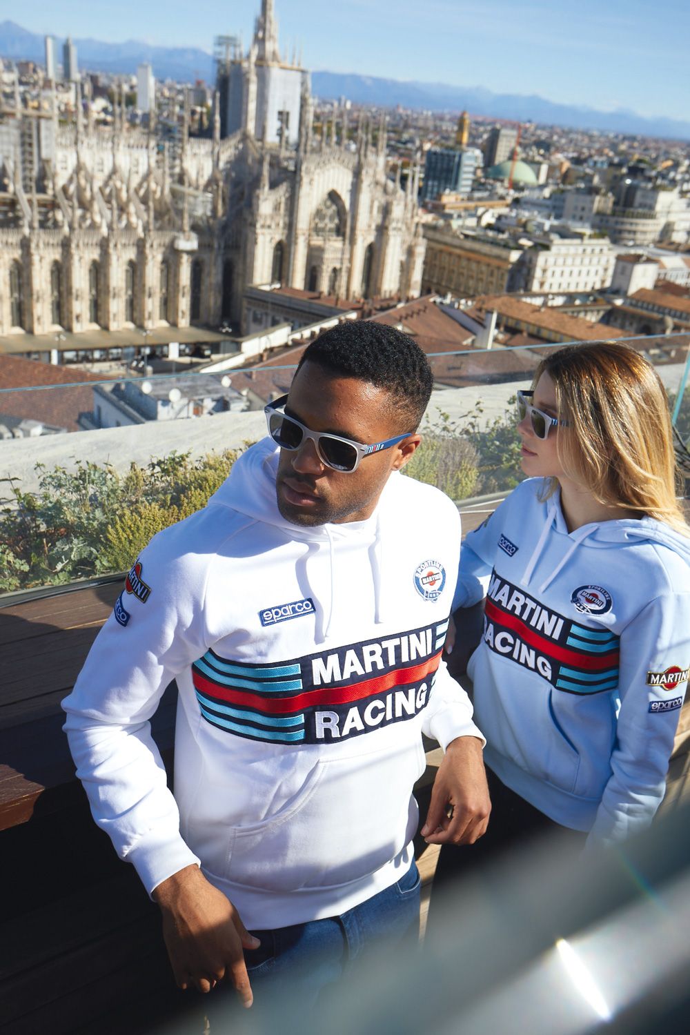 Sparco Hoodie Martini-Racing XL Red main image 0